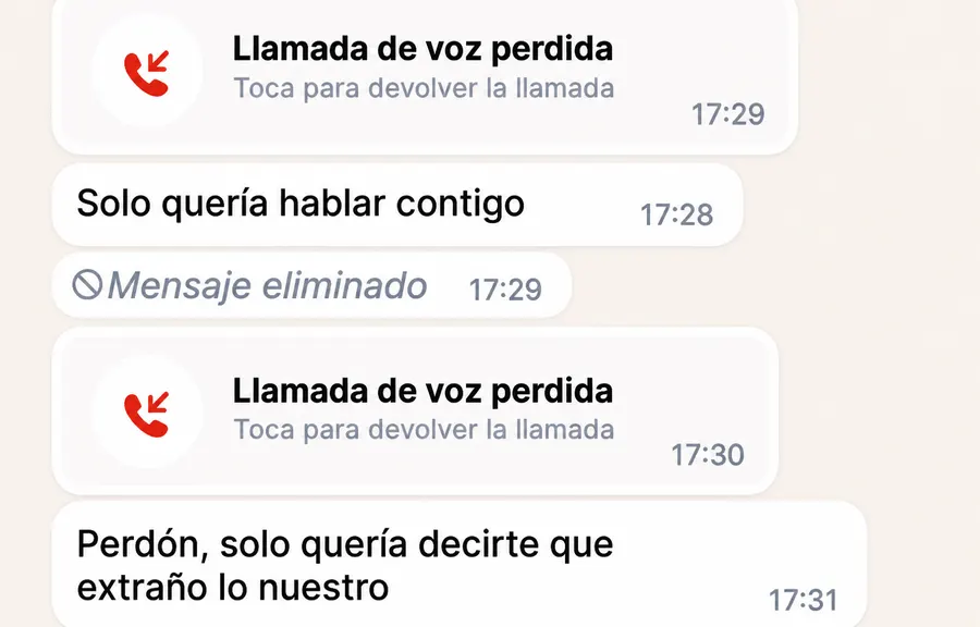 Conversación de WhatsApp
